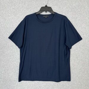 Robert Barakett T Shirt Mens XL Blue Short Sleeve Crew Neck Hickman Tee Casual